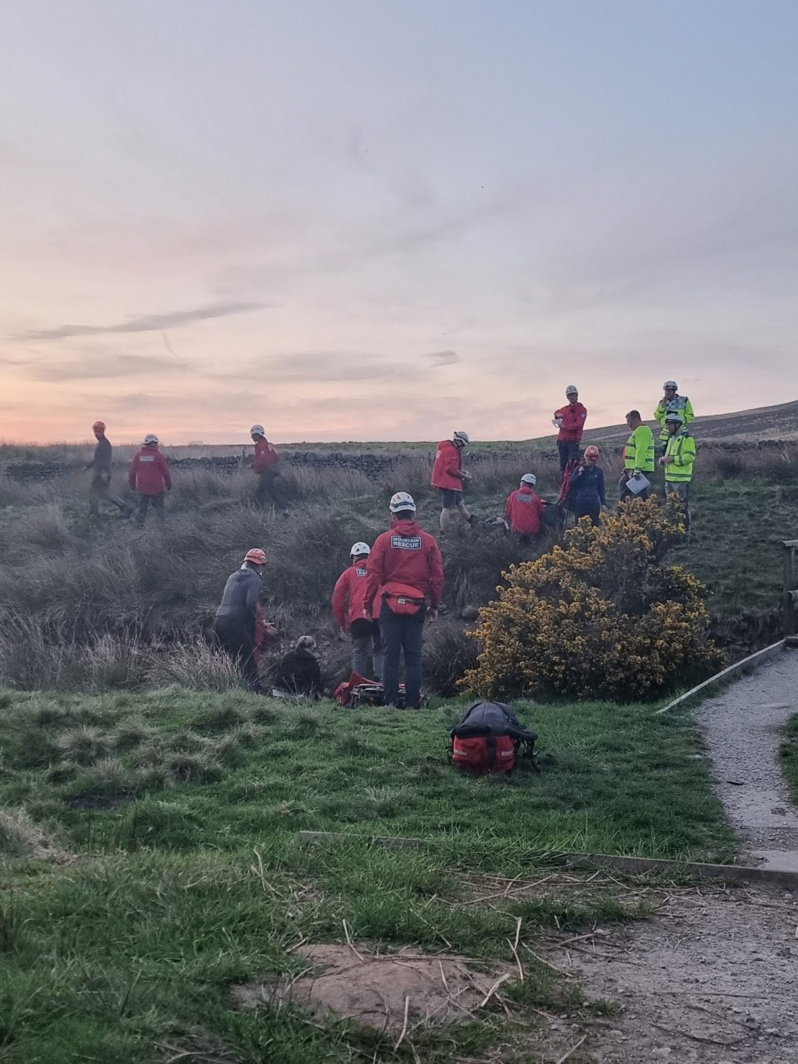Team Training – Bowland Pennine Mountain Rescue Team